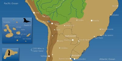 Mapa Chile Andy